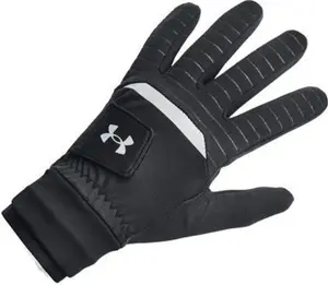 Under Armour Coldgear Mens Golf Gloves (Pair) - Black