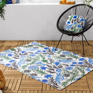 furn. Aljento Floral Polyester Filled Outdoor Cushion