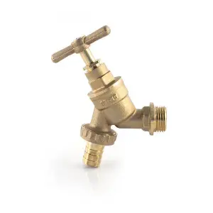 Universal Brass Outdoor Garden Tap Hose Watering 1/2" Hose Union Bib Tap