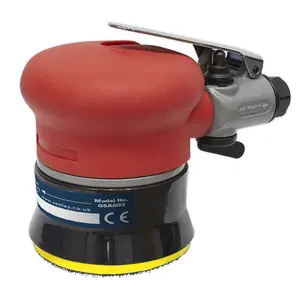 Sealey Air Palm Orbital Sander With Variable Speed Control Diameter 75mm GSA003