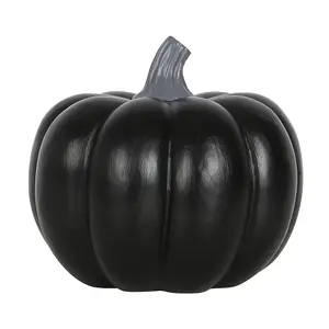 Something Different Pumpkin Incense Cone Holder Black (One Size)