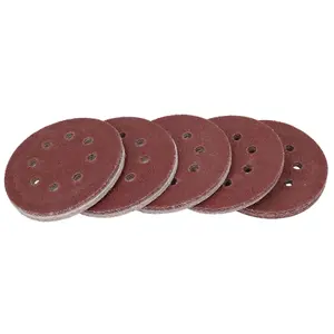 Hook/Loop Sanding Abrasive Discs Orbital DA Palm Sander 50 PK 125mm Mixed Grit