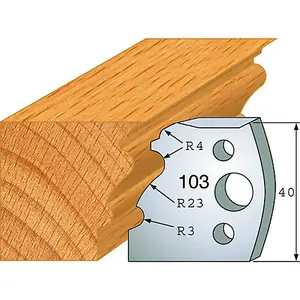 Axcaliber Pair of Profile Euro Cutters - 103