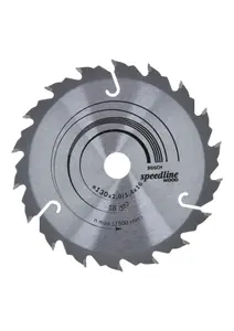 Bosch Professional Speedline Wood Circular Saw Blade - 130 x 16 x 2.0 mm, 18 Teeth