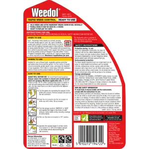 Weedol Rapid Weed killer 3L