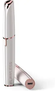 Finishing Touch Flawless Next Generation Brows, Eyebrow Hair Trimmer – Rechargeable, White