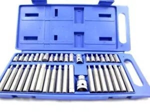 TOOLZONE 40PC HEX/ STAR/ SPLINE BITS