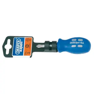 Draper Expert Cross Slot Mechanic's Screwdriver, No.2 x 38mm 57449