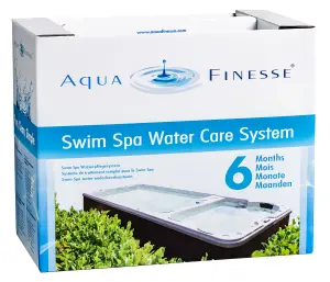 AquaFinesse Swim Spa Water Treatment Luxurious safe simple 6 months supply