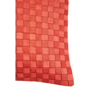 Maison by Premier Weave Pattern Red Cushion