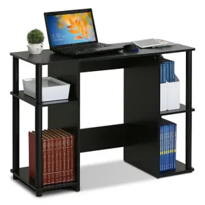 Furinnoz JAYA Compact Computer Study Desk, Espresso