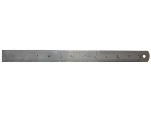 Fisher F112ME Steel Rule 300mm / 12in