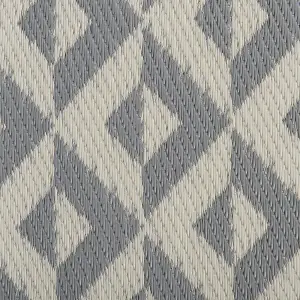 Outdoor Area Rug 120 x 180 cm Grey BIHAR