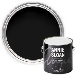 Annie Sloan Wall Paint 2.5 Litre Athenian Black