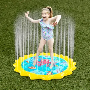 Sprinkle Splash Play Mat with Cool Sprinklers