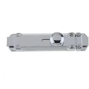 AFIT Polished Chrome Architectural Surface Bolt 205mm