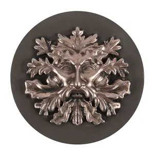 Something Different Green Man Incense Stick Holder Bronze (One Size)