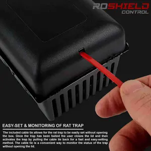 Roshield Internal Rat Trap Box Kit