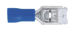 Sealey Piggy-Back Terminal 6.3mm Blue Pack of 100 BT17