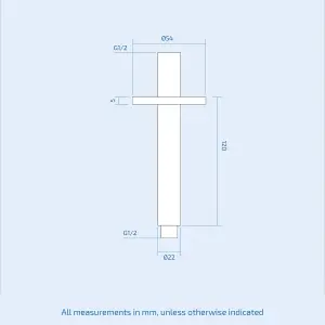 Calla Round Concealed Thermostatic Shower Valve Mixer Set - Ceiling Head & Handset