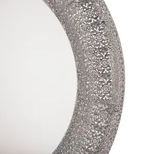 Wall Mirror CHANNAY Metal Silver