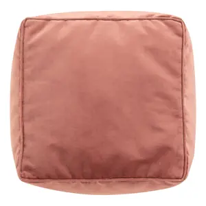 icon Amara Velvet Bean Bag Pouffe Dusk Pink