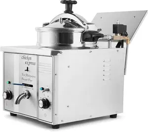 Commercial Pressure Fryer 15 Litres 3Kw Countertop | Adexa MDXZ16