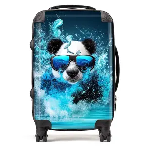 Panda Splashart Water Suitcase - Cabin