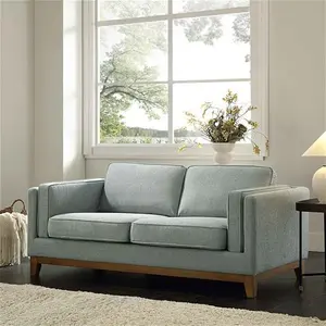 Dipley Sage Fabric Sofa, 2-Seater - Daals - Sofas