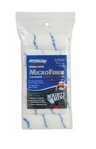 Arroworthy Microfiber Nap Jumbo Cage Roller Refill 6 Pack - 4" x 9/16