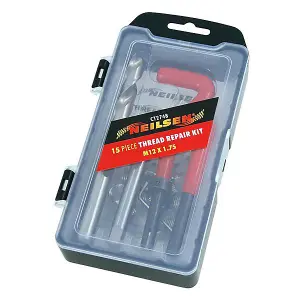 Thread Repair Set M12 X 1.75  15 Pieces (Neilsen CT2748)