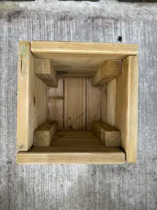 Simply Wood Signature SQUARE Planter - Compact X 2