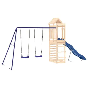 Berkfield Outdoor Playset Solid Wood Pine