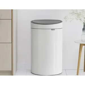 Brabantia Touch Bin Brilliant Steel / 40 L