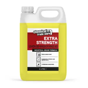 Chemical Trade Store - Dishwasher Rinse Aid - Lemon - 5 Litre