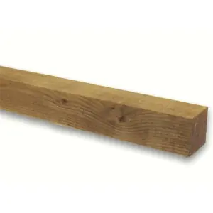 PACK OF 5 (Total 5 Units) - 200mm x 200mm (8" x 8") Sawn Timber Carcassing Wood Softwood Timber - 1.2m Length