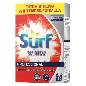 Surf Professional Washing Powder White 130 Washes 8.45kg