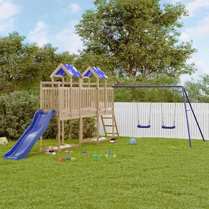 Berkfield Outdoor Playset Impregnated Wood Pine