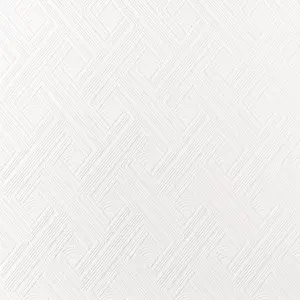 Superfresco White Diagonal fan Textured Wallpaper