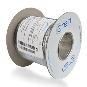 Oren CAT5e 100m Ethernet Cable - 24 AWG Pure Copper Wire - 200 MHz Bandwidth UTP Internet LAN Network Cable