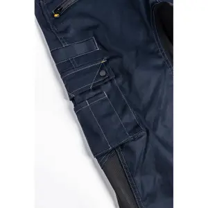 Caterpillar - Operator Flex Trouser - Blue - Trousers - 32" L - 30" W