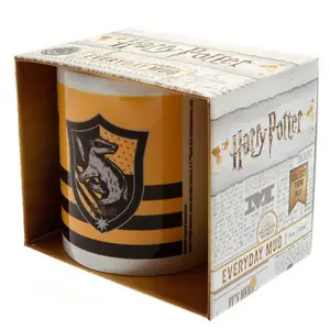 Harry Potter Hufflepuff Mug Yellow/Black (One Size)