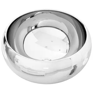 Berkfield Wash Basin 40x15 cm Ceramic Silver