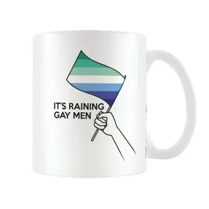 Pyramid International Gay Man Mug White/Green/Blue (One Size)