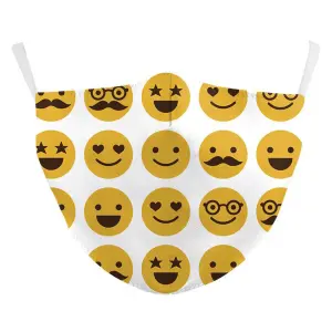 Termin8 Adult Face Mask,  Emoji