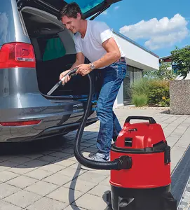 Einhell Wet And Dry Vacuum Cleaner 25L Capacity 1400W With Blowing TE-VC 1825 Corded Electric Red