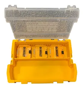 Dewalt Toughsystem 2.0 DWST08035-1 Half Width Deep Tool Box + Tough Case X 2