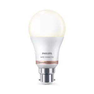 Philips WiZ B22 60W LED Cool white A60 Non-dimmable Light bulb