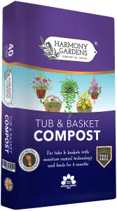 Harmony Gardens Tub and Basket 40L - Peat Free