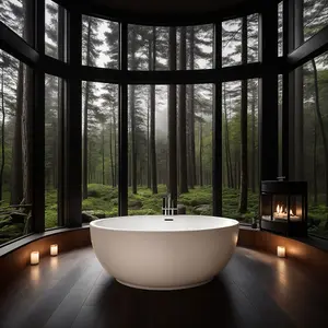 Lorenzo Freestanding Stone Bath 1500mm